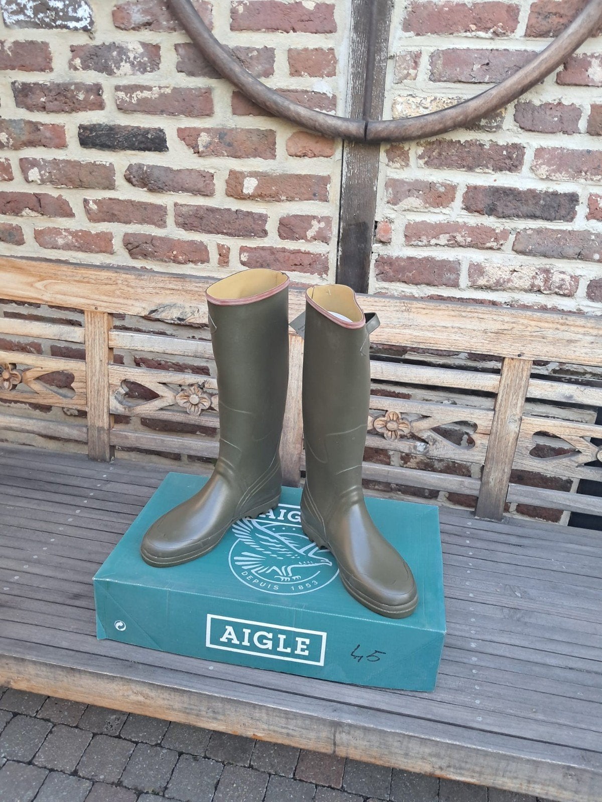 Aigle laarzen, Ophalen, Laarzen