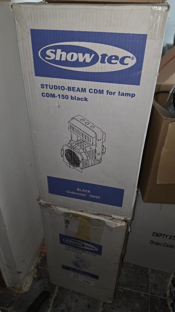 2x Showtec studio beam cdm (set van 2), Ophalen of Verzenden, Nieuw, Licht