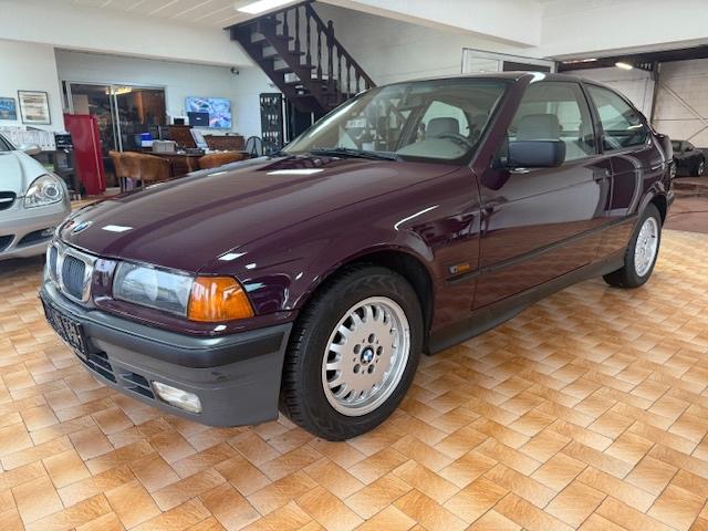 BMW Compact Benzine AUTOMAAT SCHUIFDAK LM VELGEN OLDTIMER!, Auto's, Automaat, Stof, Beige, 1600 cc