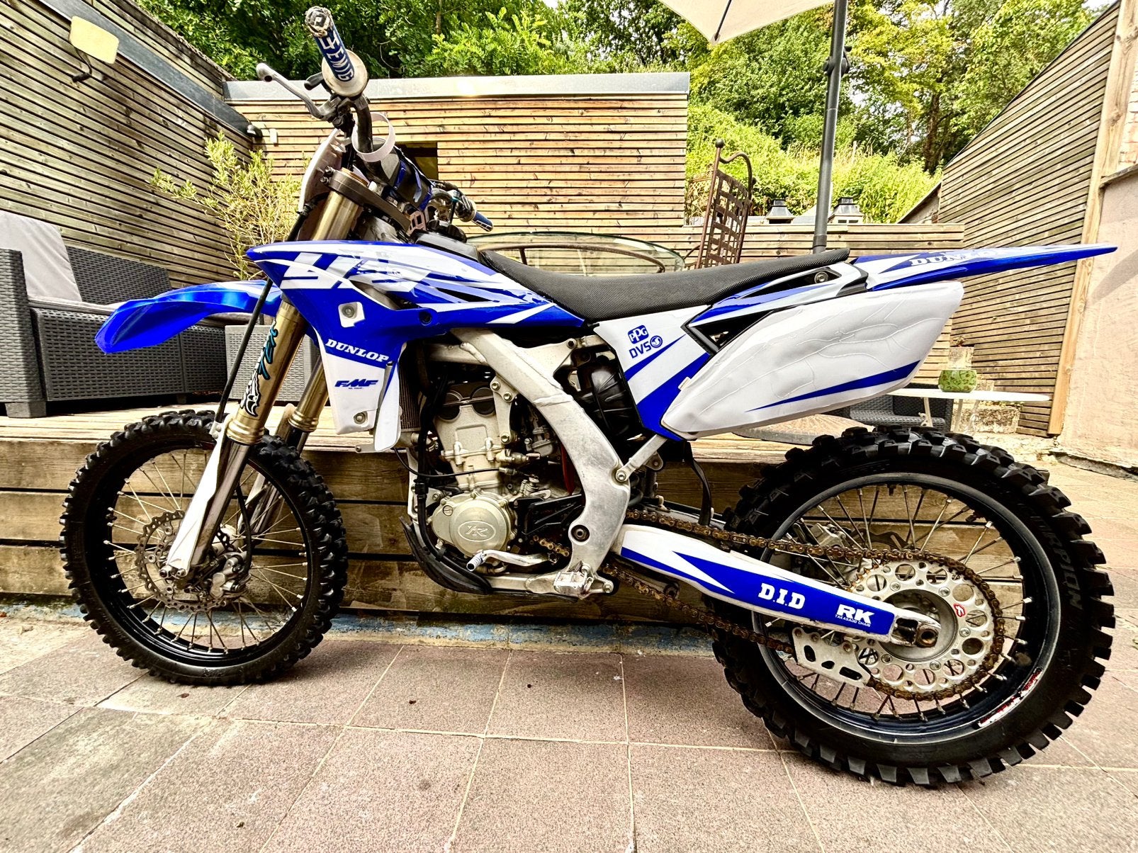 En entretien chez le garagiste! Yamaha 250 Yzf 2013, Occasion, Particulier, Moto de cross, Manuelle
