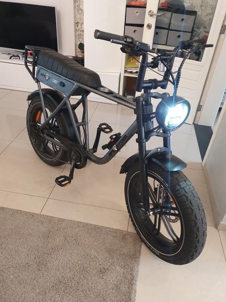 Elektrische fatbike, Ophalen