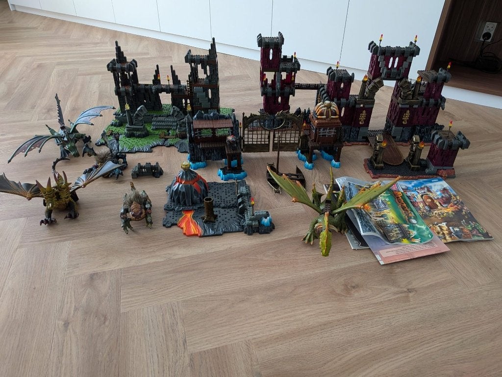 mega bloks dragons meerdere sets, Enlèvement, Utilisé, Megabloks