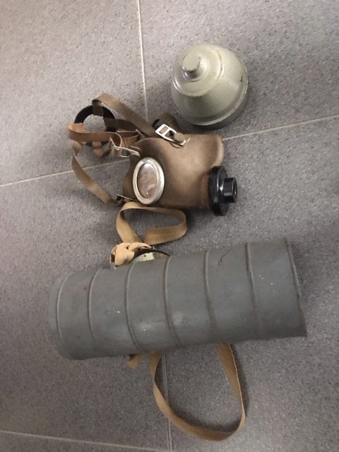 gasmasker, Verzamelen, Ophalen