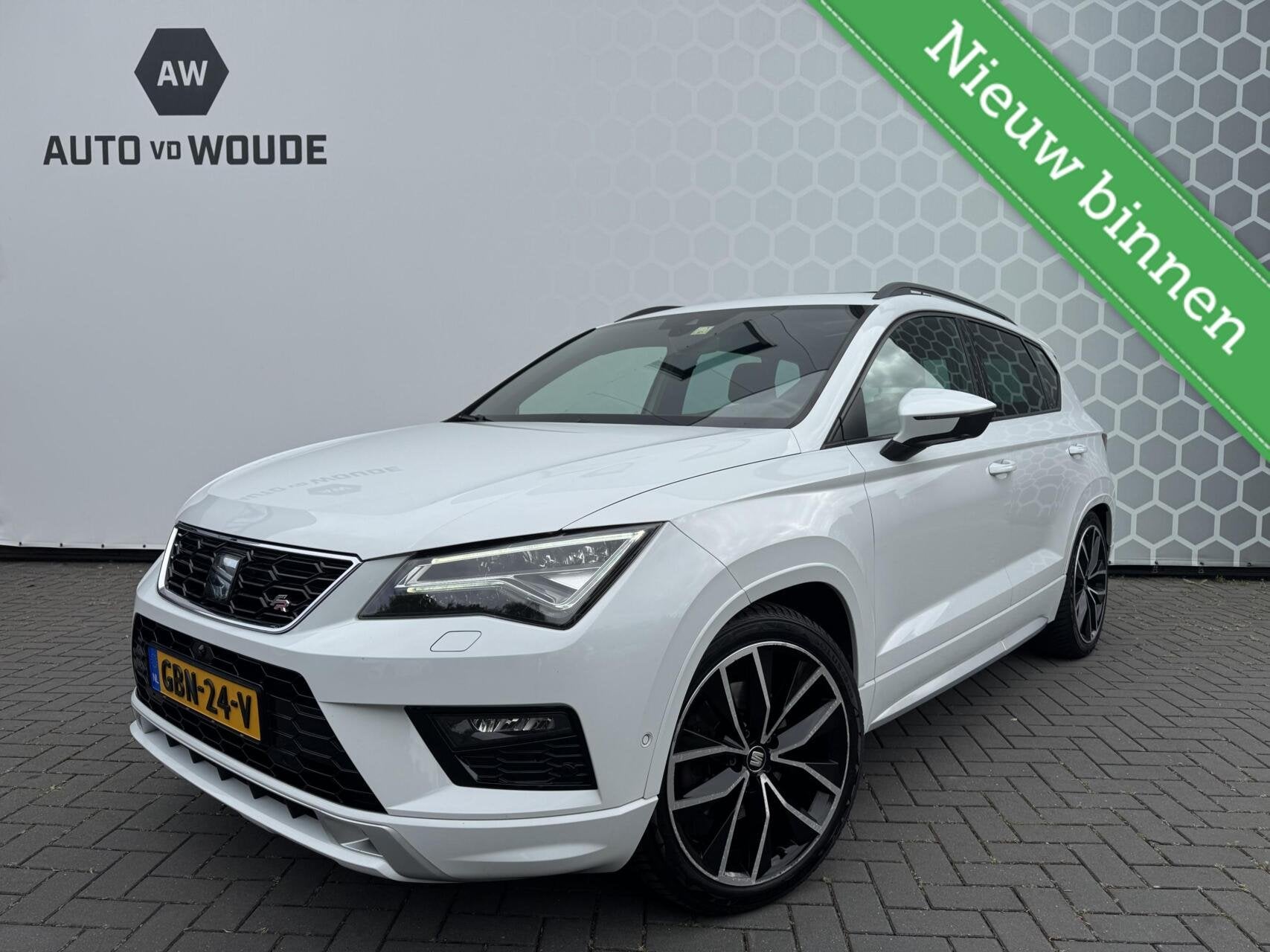 Seat Ateca 2.0 TSI FR 4DRIVE Panoramadak 360 Camera Carplay, Autos, Cuir et Alcantara, Euro 6, Entreprise, 1436 kg