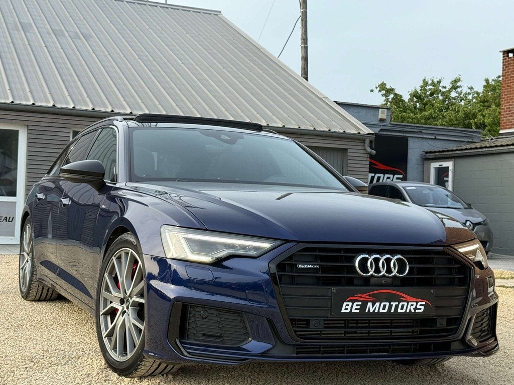 Audi A6 PHEV 55 TFSI e Quattro SLINE TOIT PANO CAM360° FULL, Auto's, Automaat, Startonderbreker, Gebruikt, 4 cilinders