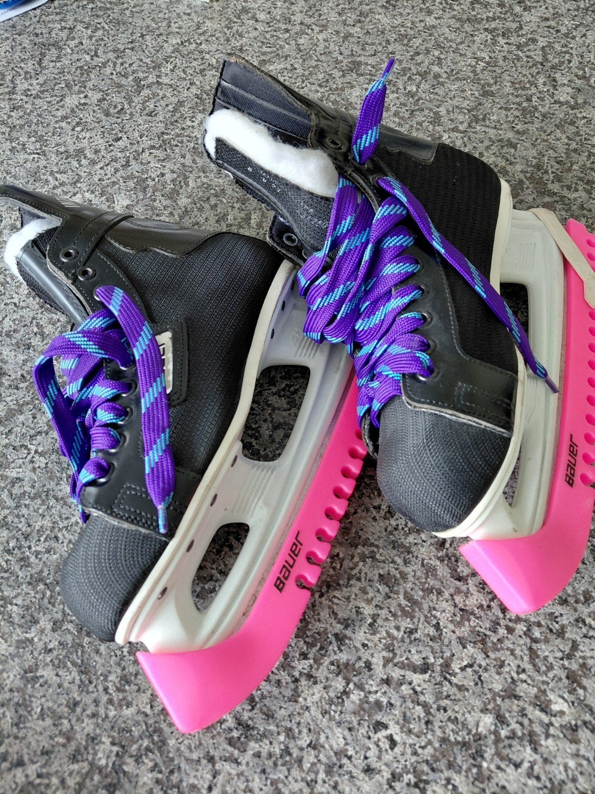 Ijshockeyschastsen, Sports & Fitness, Patinage, Enlèvement, Patins de hockey sur glace, Bauer