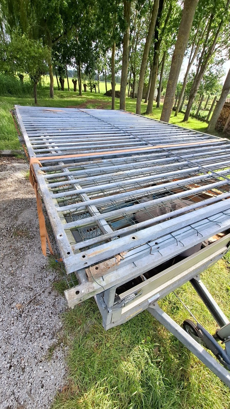 Hondenren/hondenhok galva 3x3m // 2m hoog, Dieren en Toebehoren, Hondenhokken, Ophalen
