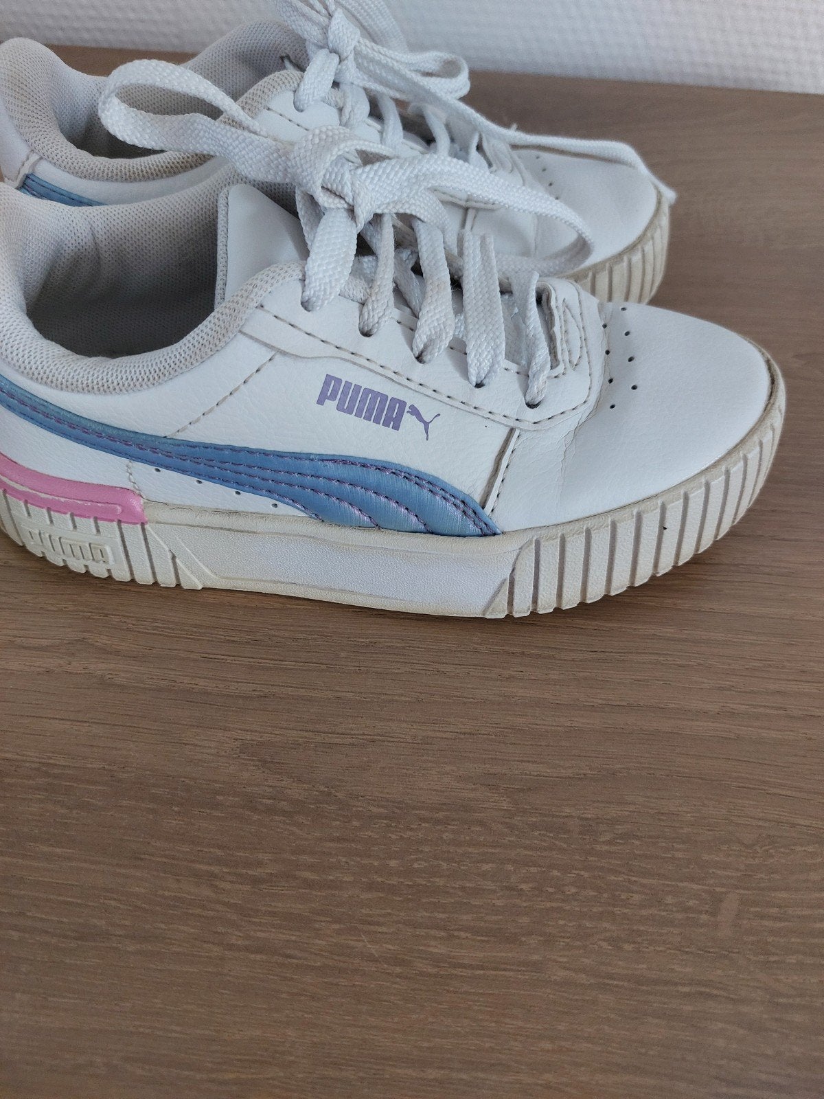 baskets puma, Enlèvement