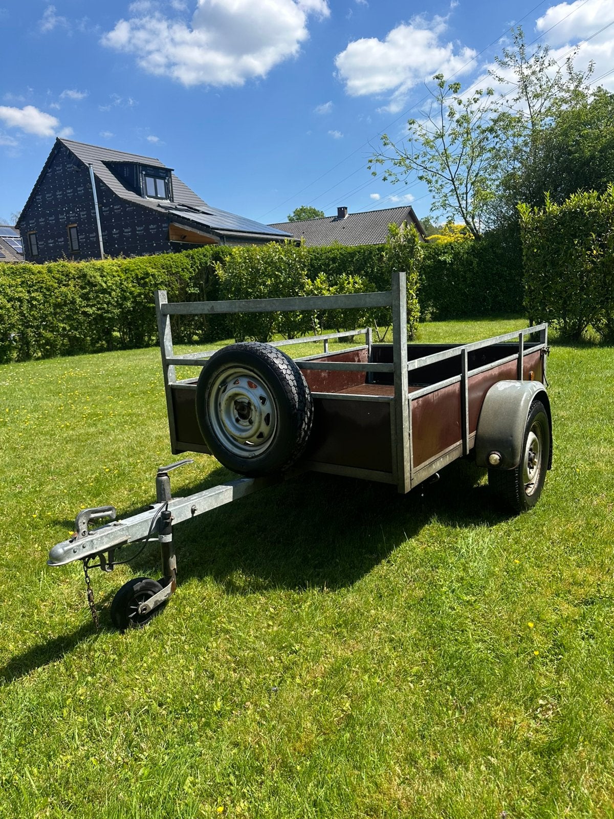 Aanhangwagen enkelas 200 X 130CM, Auto diversen, Aanhangers en Bagagewagens, Ophalen of Verzenden, Zo goed als nieuw