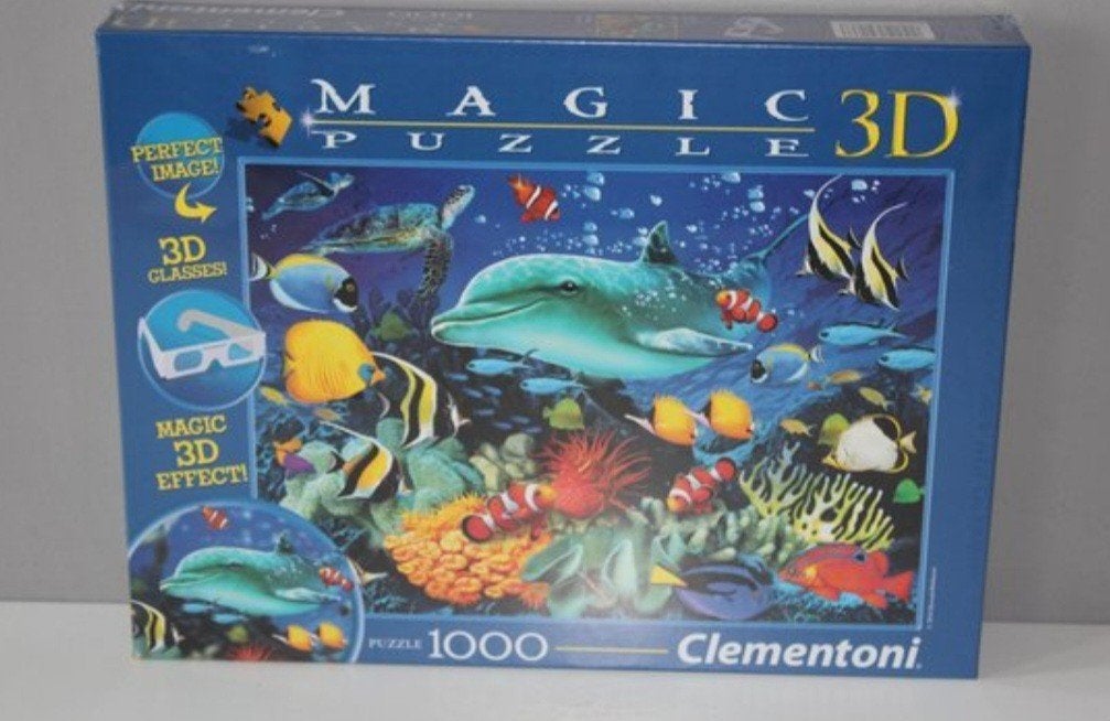 Magic 3D puzzel 1000 stukken, Hobby en Vrije tijd, Ophalen of Verzenden, 500 t/m 1500 stukjes, Nieuw, Legpuzzel