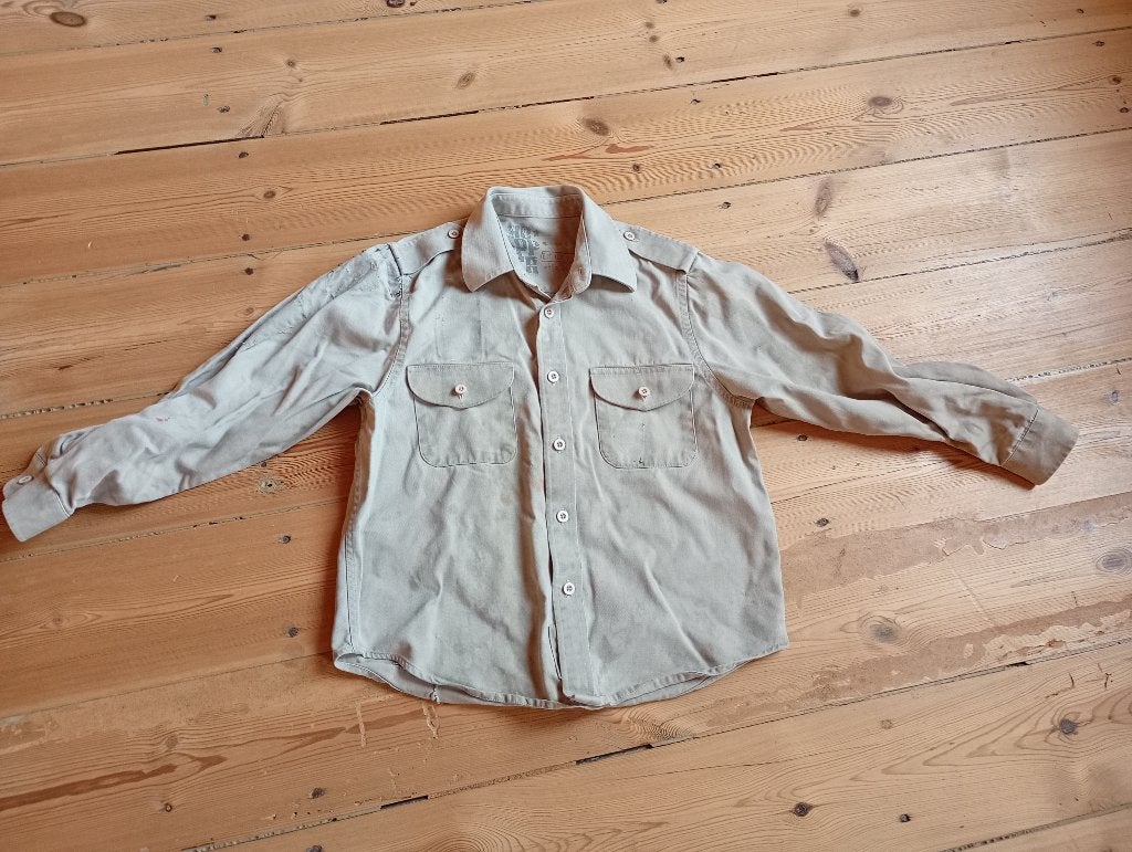 Hopper scoutshirt voor 8 jaar, Verzamelen, Ophalen, Gebruikt, Kleding