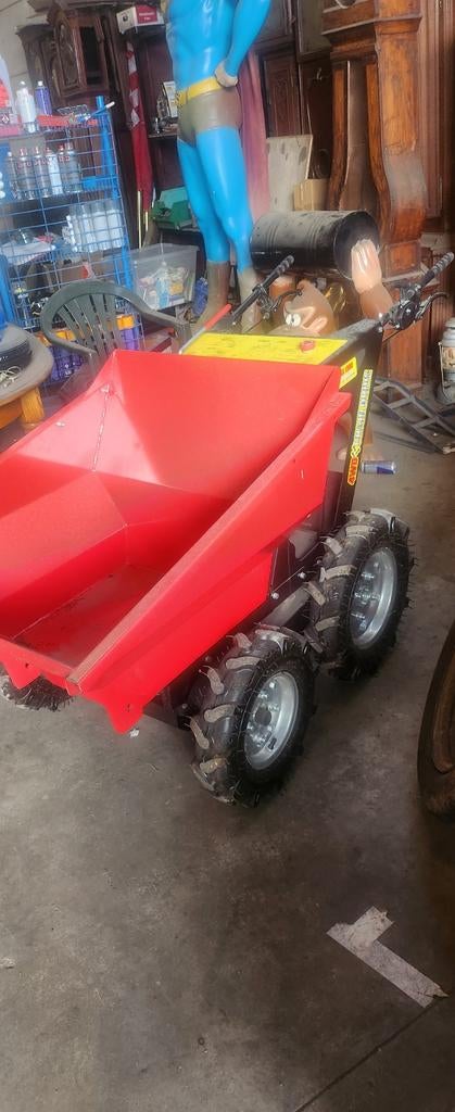 4x4 miniatuur kruiwagen, Ophalen