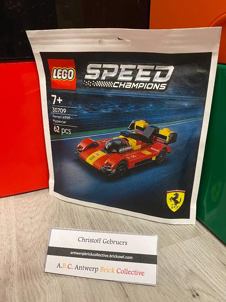 Lego Speed Champions - 30709 - Ferrari 499P Hypercar, Kinderen en Baby's, Ophalen, Lego, Nieuw, Speed Champions