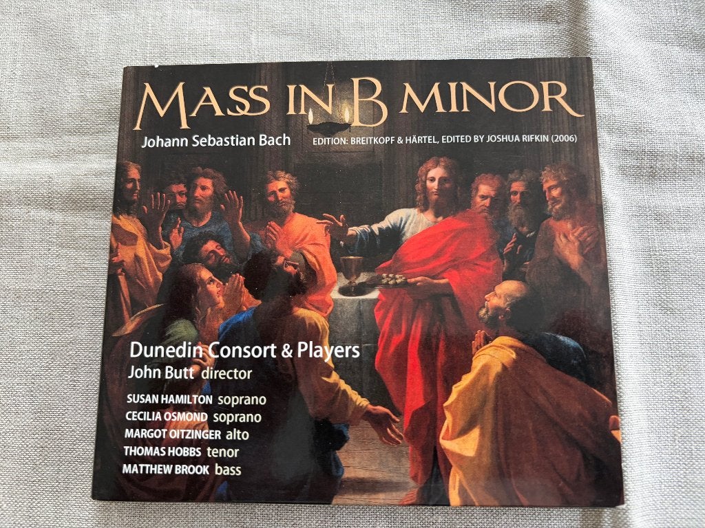Bach - Messe en si mineur (Dunedin Consort - John Butt), CD & DVD, Baroque, Comme neuf, Enlèvement, Comprend un livret