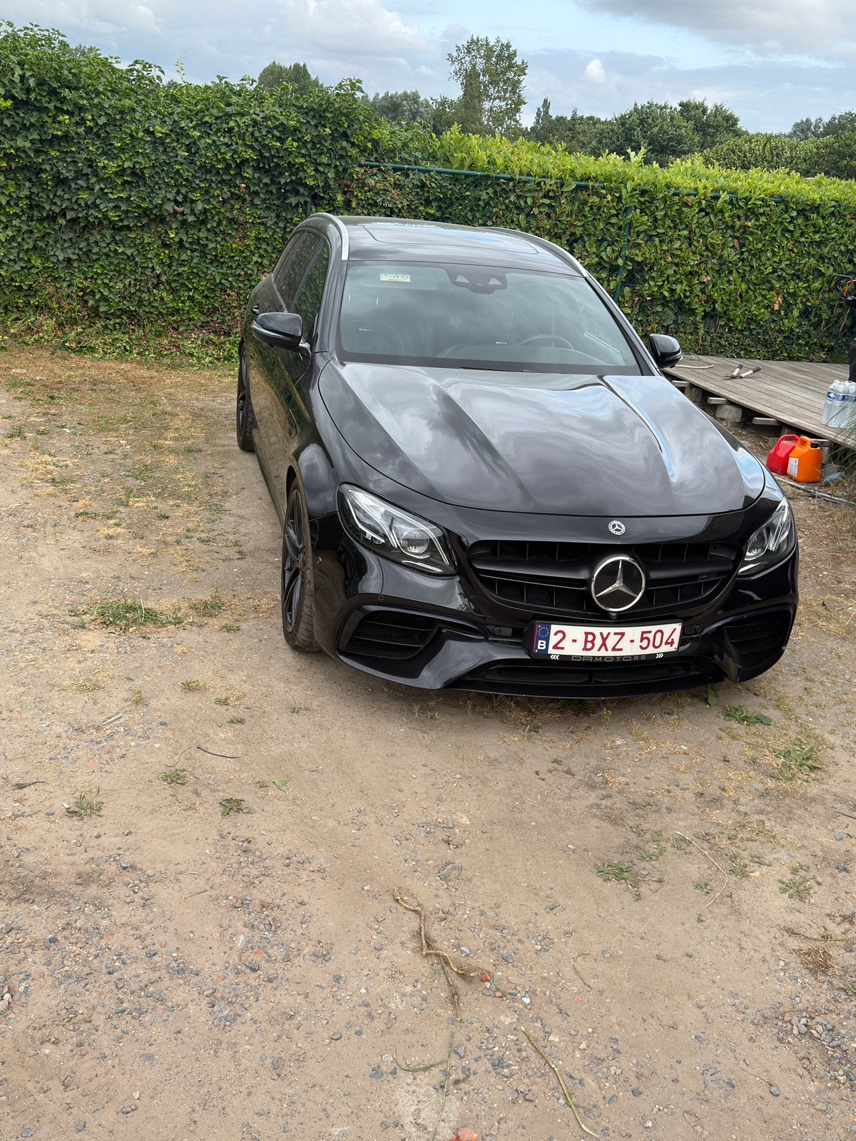 Mercedes e63S amg 2019/05 btw wagen, Automaat, 207 g/km, Zwart, Leder