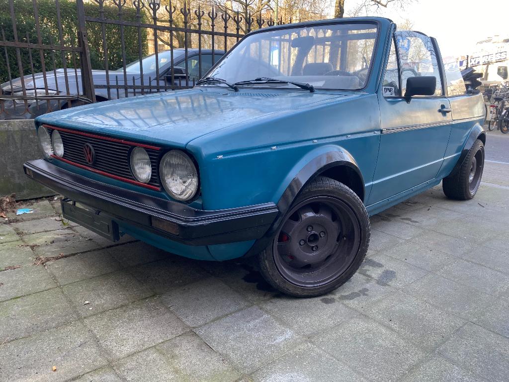 Volkswagen golf 1 cabrio 1800cc carbu 1985 240km, Particulier, Te koop, Golf