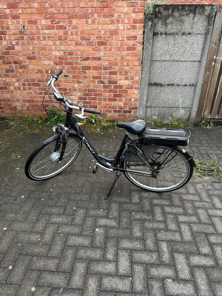 Elektrische fiets xtract in zeer goeie staat 300km, Fietsen en Brommers, Elektrische fietsen, Ophalen of Verzenden, Zo goed als nieuw