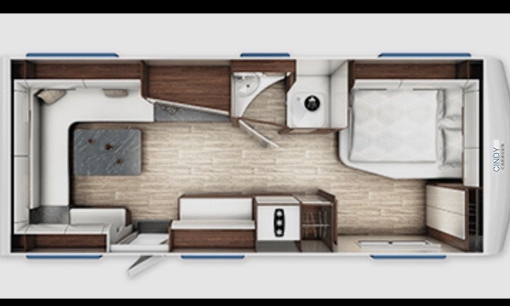 Caravane, Caravans en Kamperen, Caravans, Particulier, Douche, Tot en met 2
