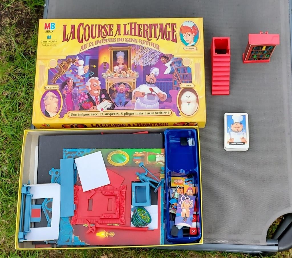 Lot bordspelen in FR, Hobby en Vrije tijd, Een of twee spelers, Ophalen, Gebruikt