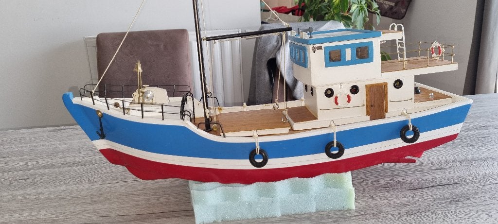 Bateau telecommandé artisanale., Enlèvement, Utilisé, Autres marques