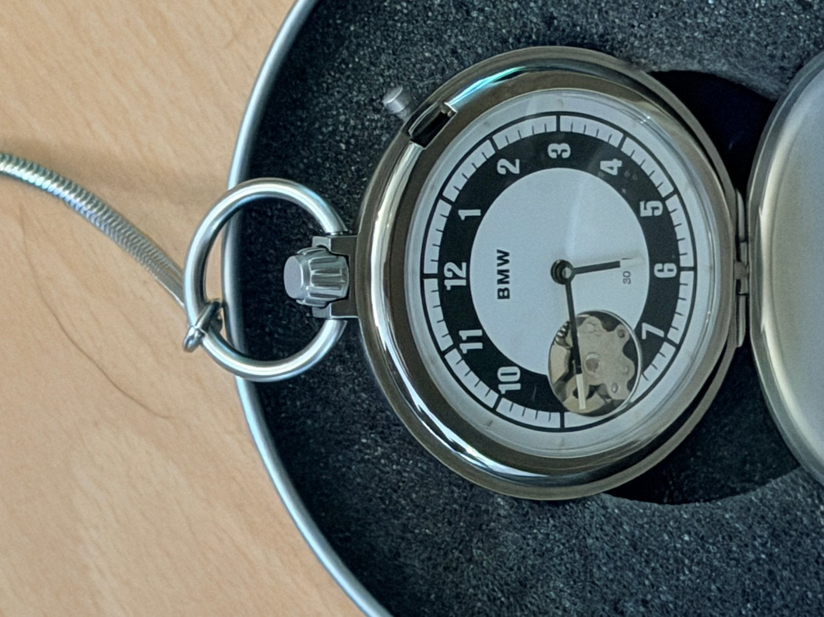 BMW CRUISER zakhorloge, Handtassen en Accessoires, Ophalen, Zakhorloge