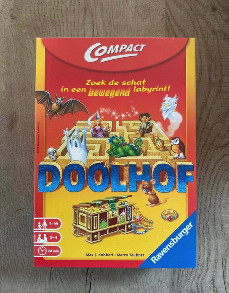Doolhof, Een of twee spelers, Ophalen of Verzenden, Zo goed als nieuw
