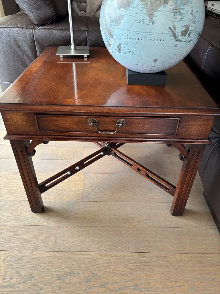 Salontafeltje, Huis en Inrichting, Tafels | Salontafels, Ophalen, 50 tot 100 cm, Vierkant, 50 tot 100 cm