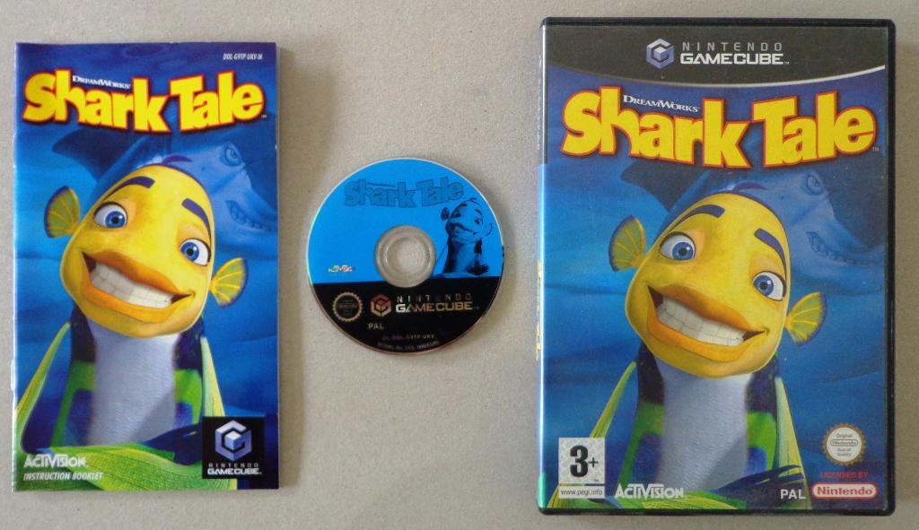 Shark Tale voor de Nintendo GameCube Compleet, Ophalen of Verzenden, Zo goed als nieuw