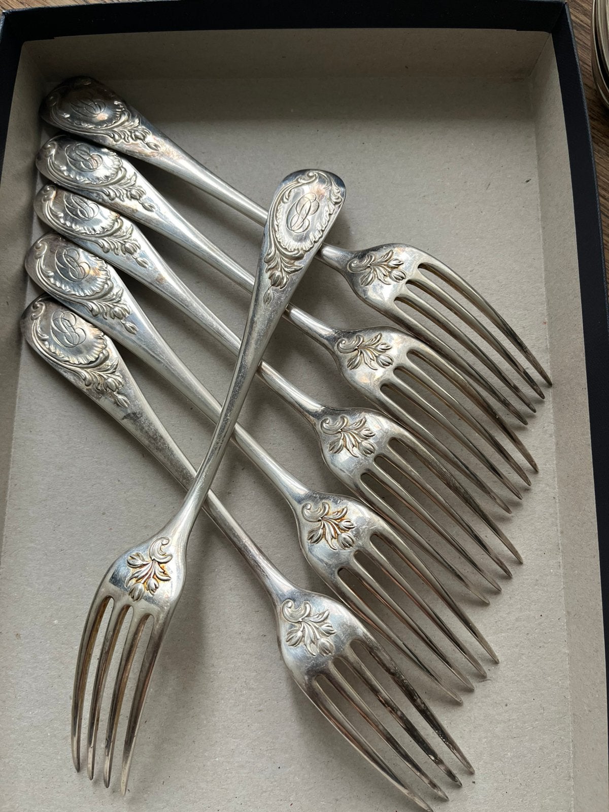 Set de couvert complet argent, Antiquités & Art, Enlèvement