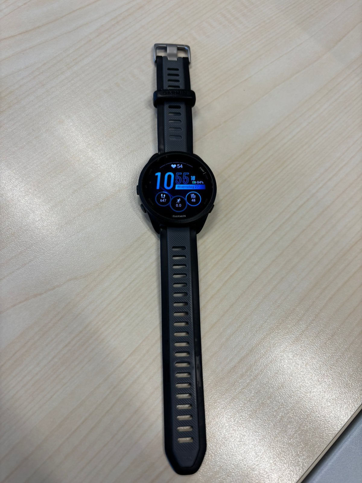 Garmin forerunner 165, Ophalen, Zo goed als nieuw