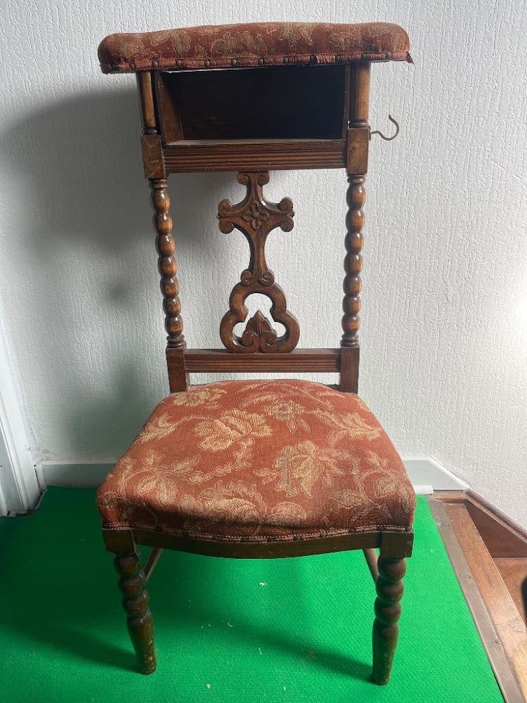 Bidstoel, Ophalen