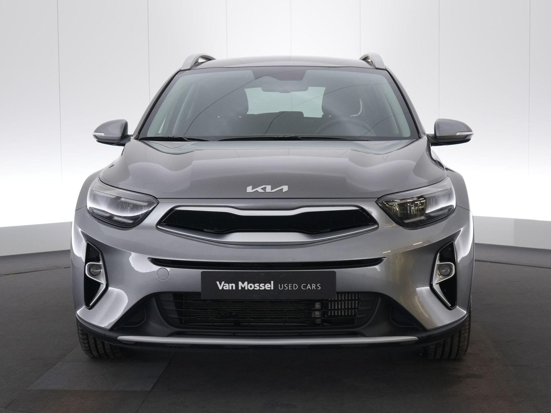 KIA Stonic 1.0 T 100 Pulse DCT, Auto's, Kia, Parkeersensor, Gebruikt, Zwart, Bedrijf