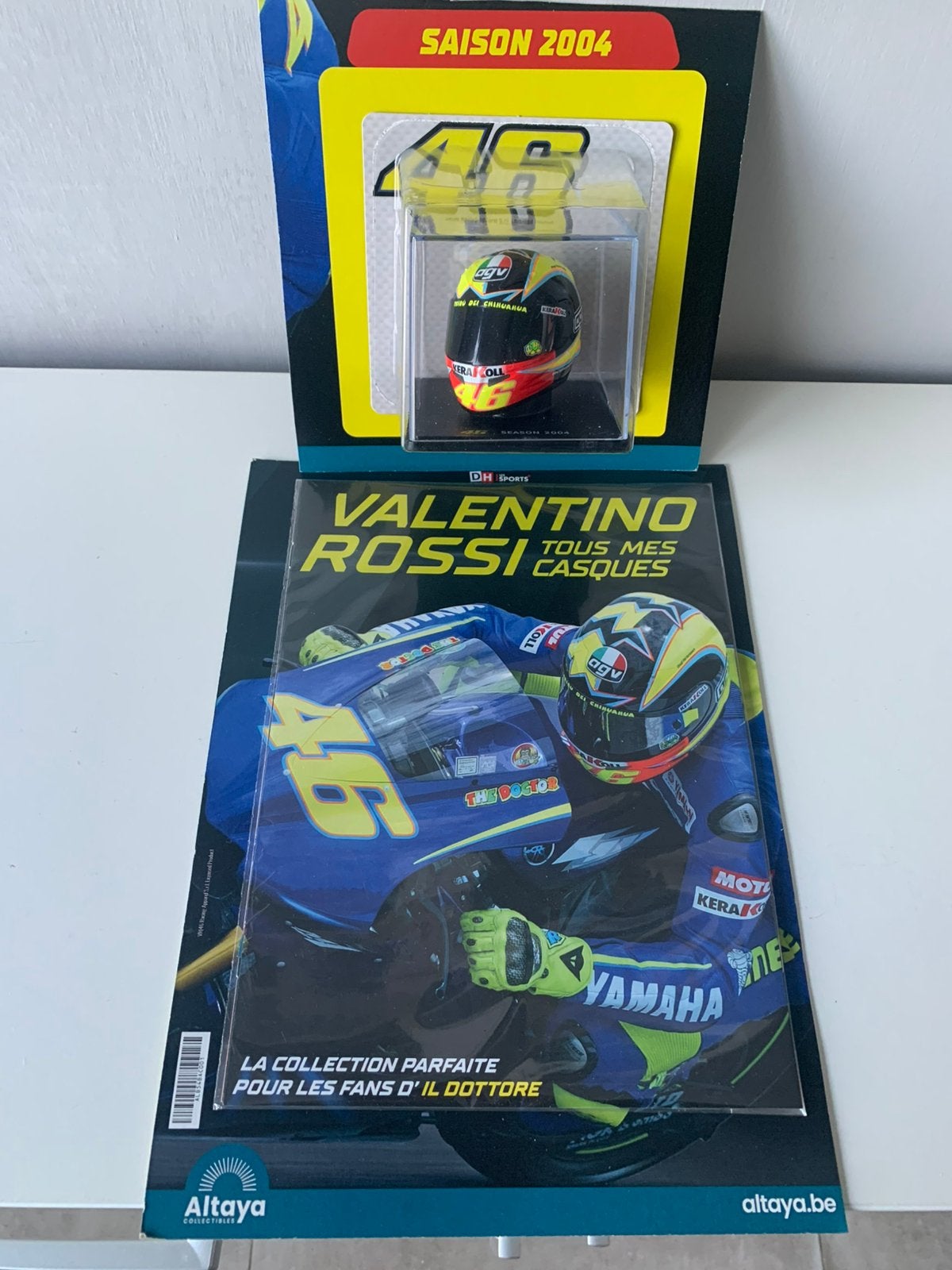 Casque miniature VALENTINO ROSSI, Enlèvement ou Envoi, Neuf