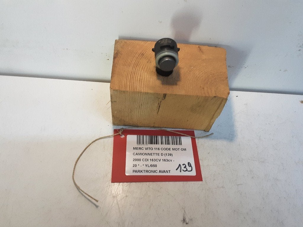 CAPTEUR AIDE AU STATIONNEMENT Vito (447.6) (A0009055504), Mercedes-Benz, Mevr. I. Hauben, Utilisé, Rue de l'Espoir 34 34
4030  GRIVEGNÉE, BE