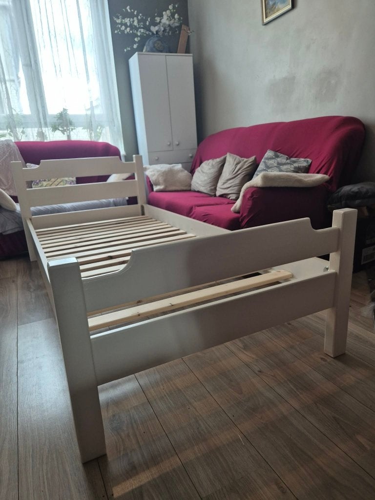 lits, Maison & Meubles, Chambre à coucher | Lits, Neuf, 90 cm, Beige, Une personne