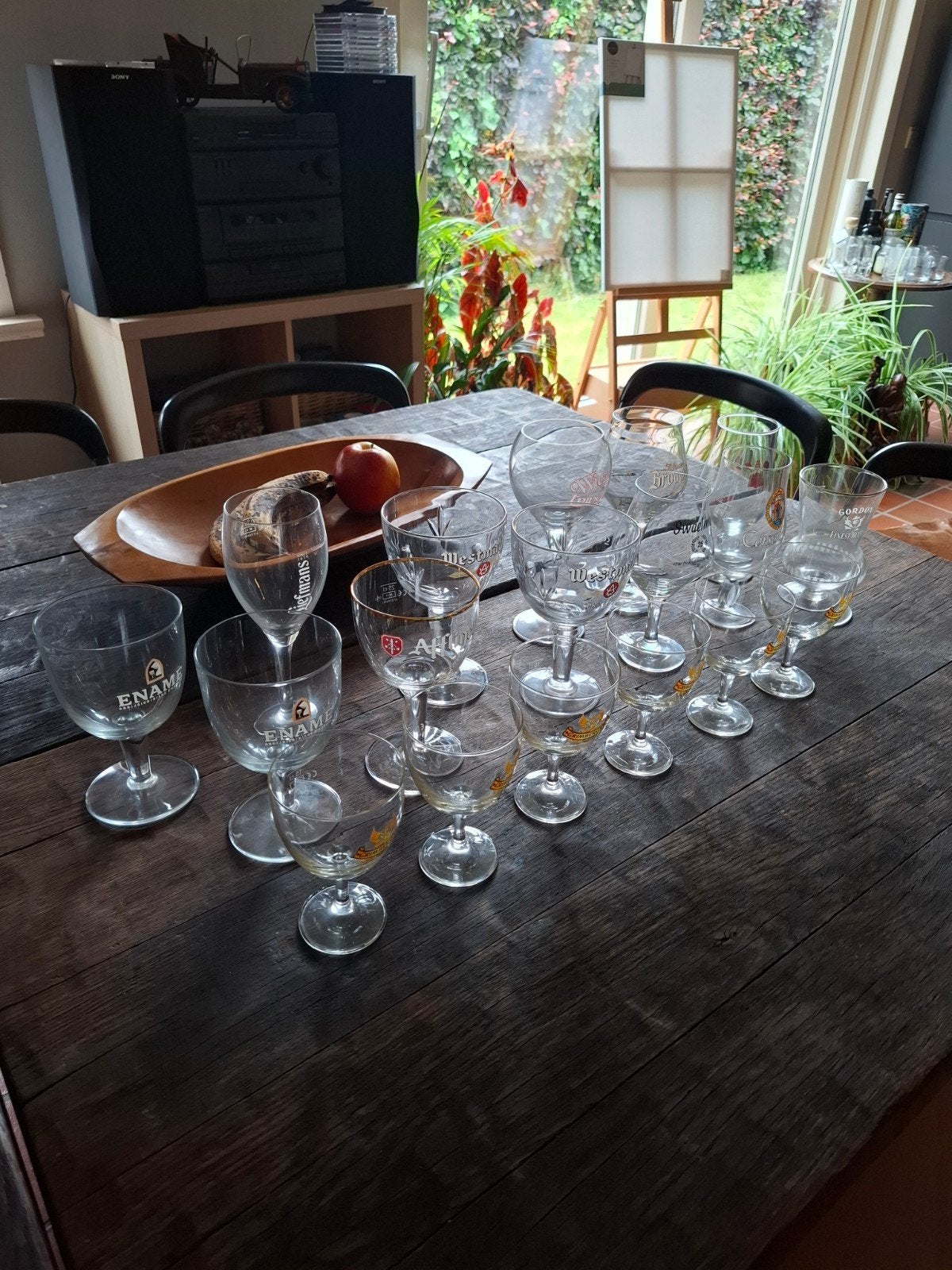 Bierglazen 18 speciale stuks, Verzamelen, Ophalen