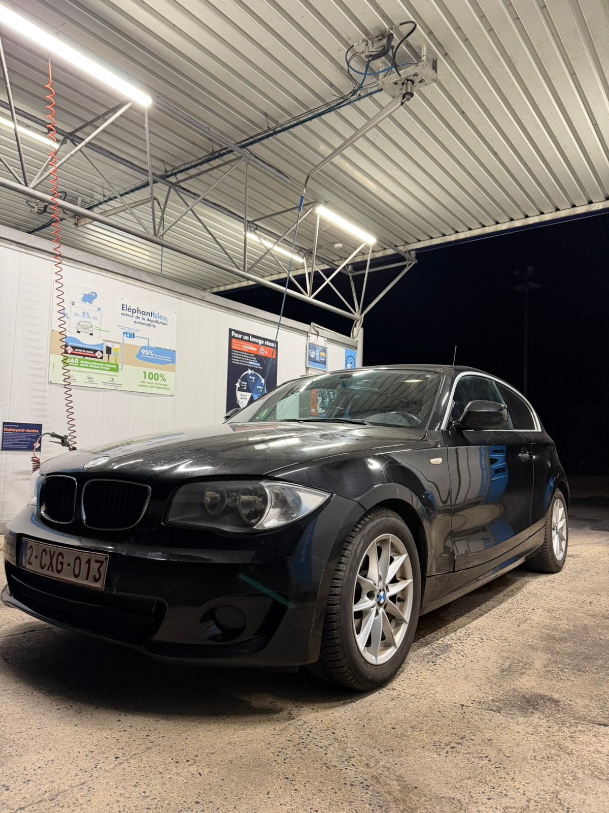 Bmw serie 1, Auto's, 1 Reeks, Zwart, 5 deurs, Particulier