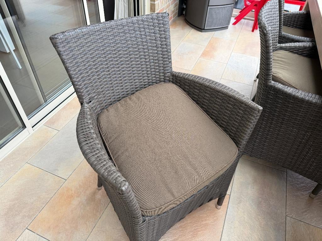 Wicker stoelen, Tuin en Terras, Ophalen, Wicker