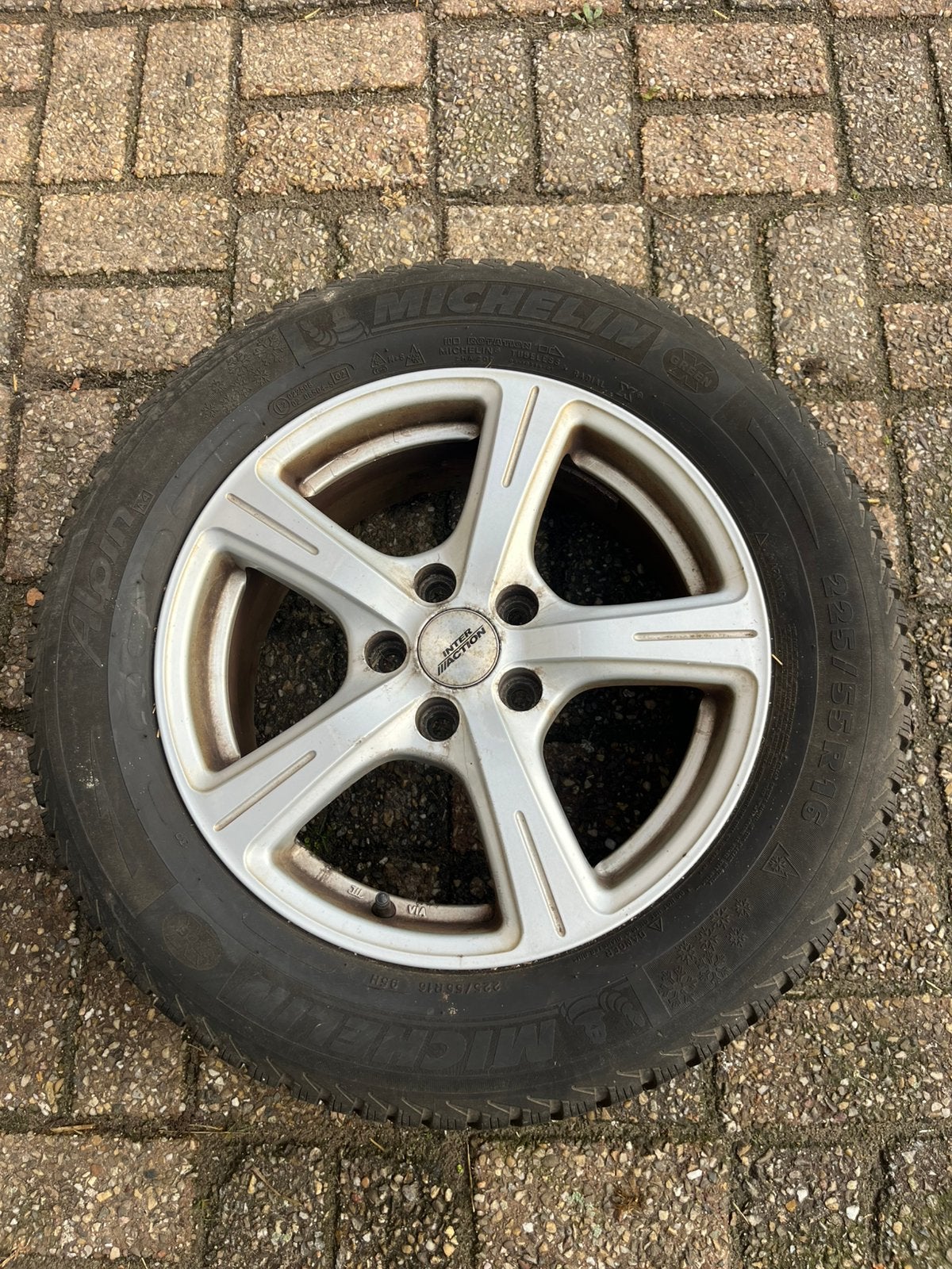 Michelin winterbanden, Auto-onderdelen, Ophalen, Gebruikt, Banden en Velgen, Winterbanden