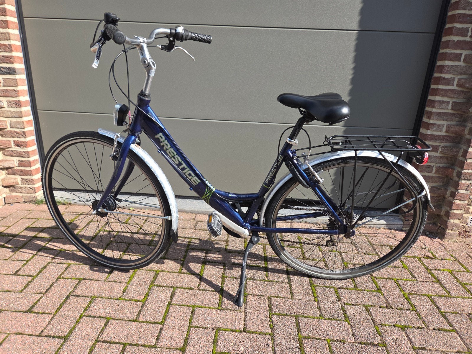 damesfiets Prestige met 7versnellingen, Ophalen