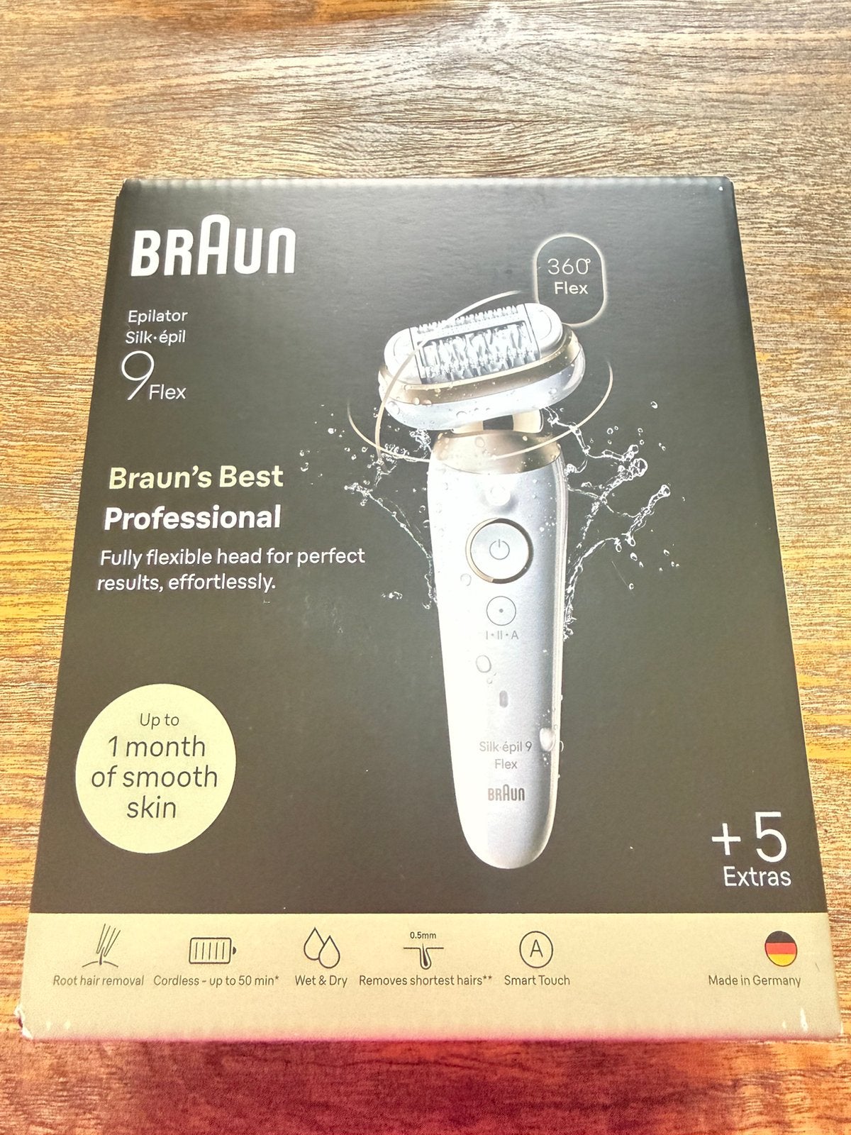 Braun silk epil 9 flex, Ophalen, Zo goed als nieuw