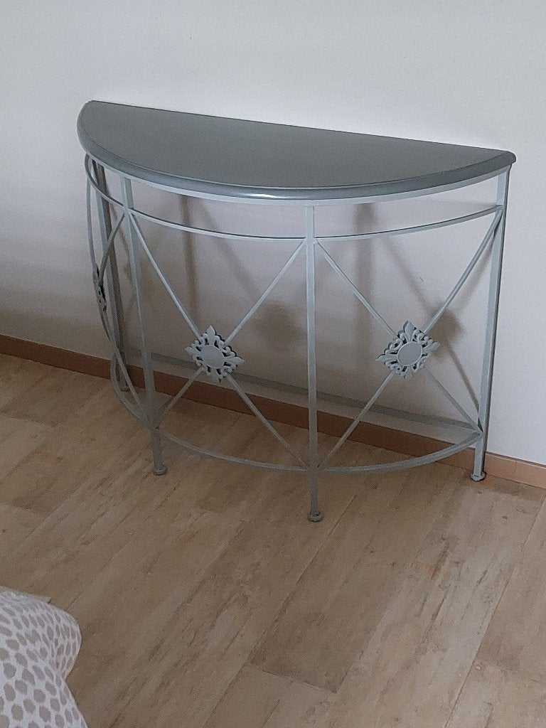 Console, En demi lune, Comme neuf, 100 à 150 cm, Enlèvement