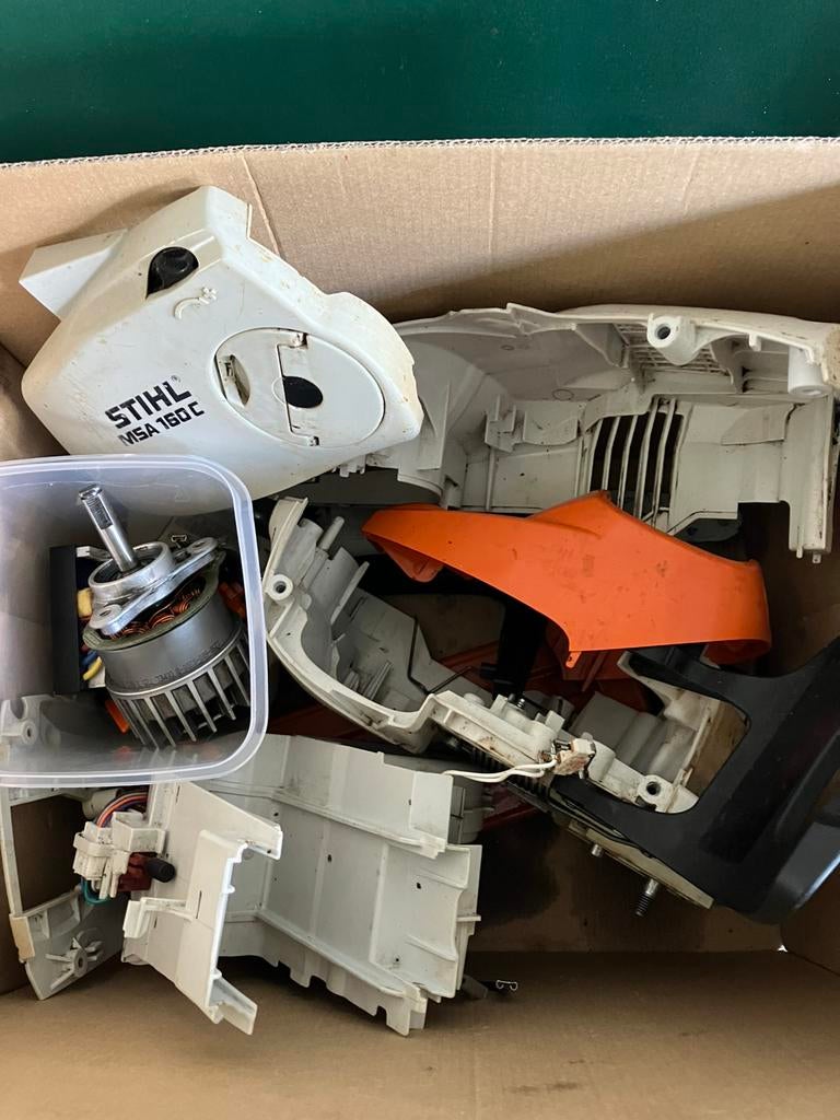 Ondedelen STIHL-Kettingzaag MSA-160C - 30 cm., Enlèvement, Comme neuf, Tronçonneuse
