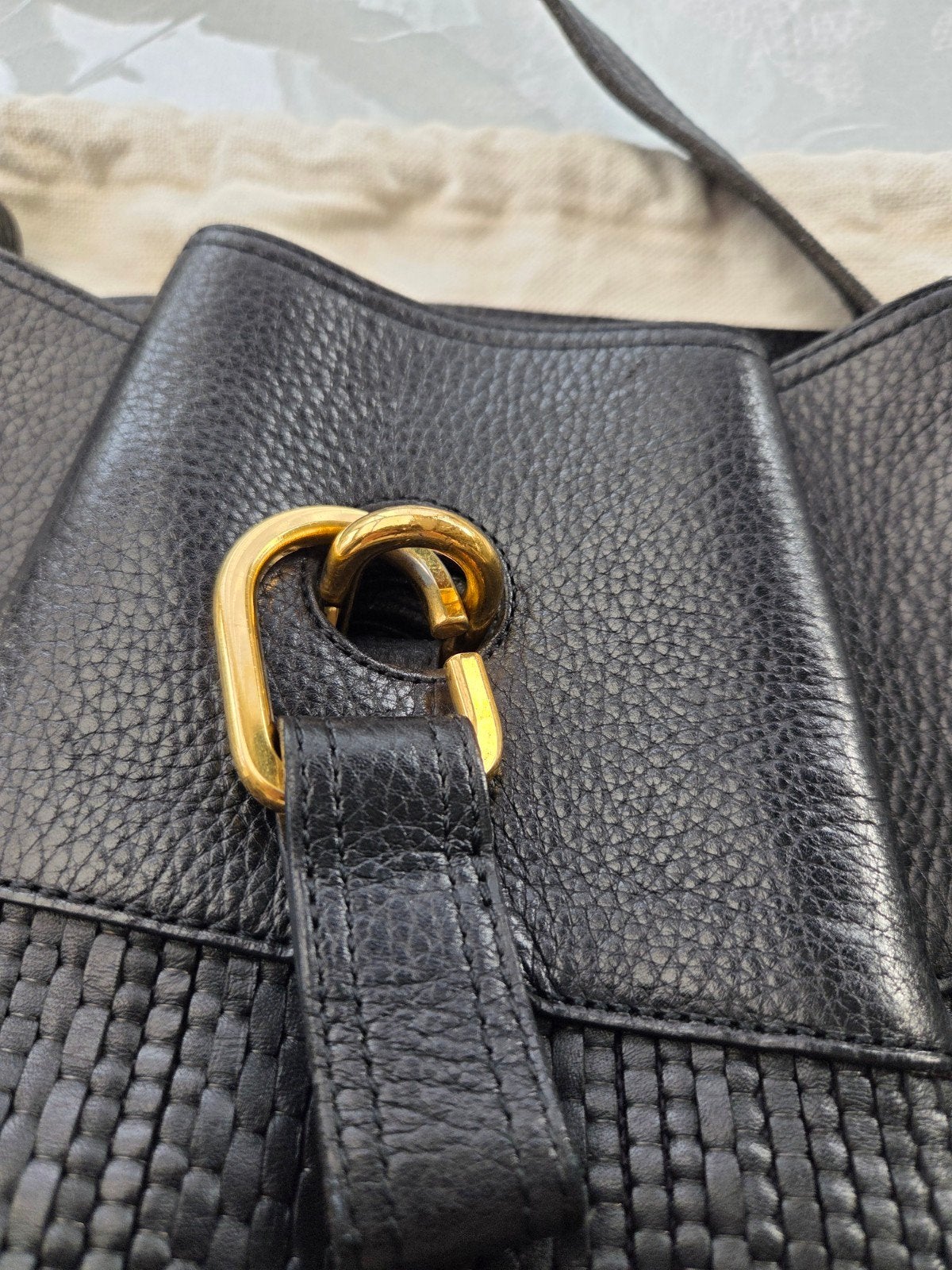 Delvaux handtas, Handtassen en Accessoires, Ophalen of Verzenden, Zwart, Handtas