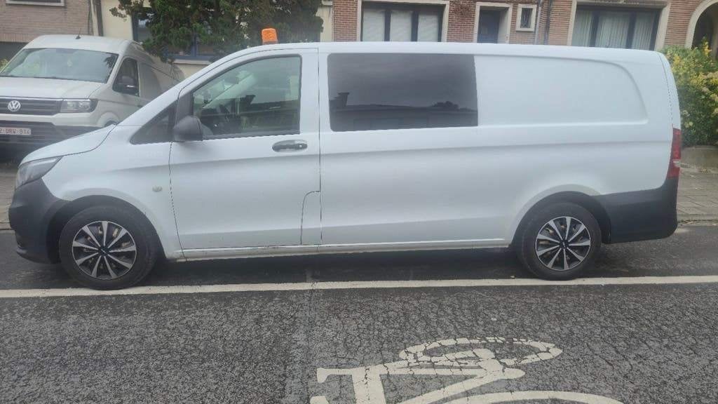 Mercedes vito 2.2/dubbele cabine/lang chassis, Auto's, Euro 6, Bedrijf, Te koop, Vito