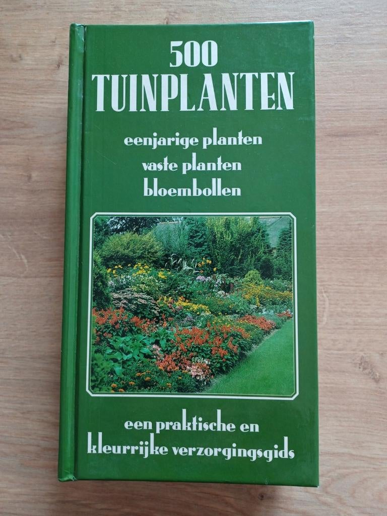 Boek, 500 tuinplanten., Enlèvement ou Envoi, Comme neuf