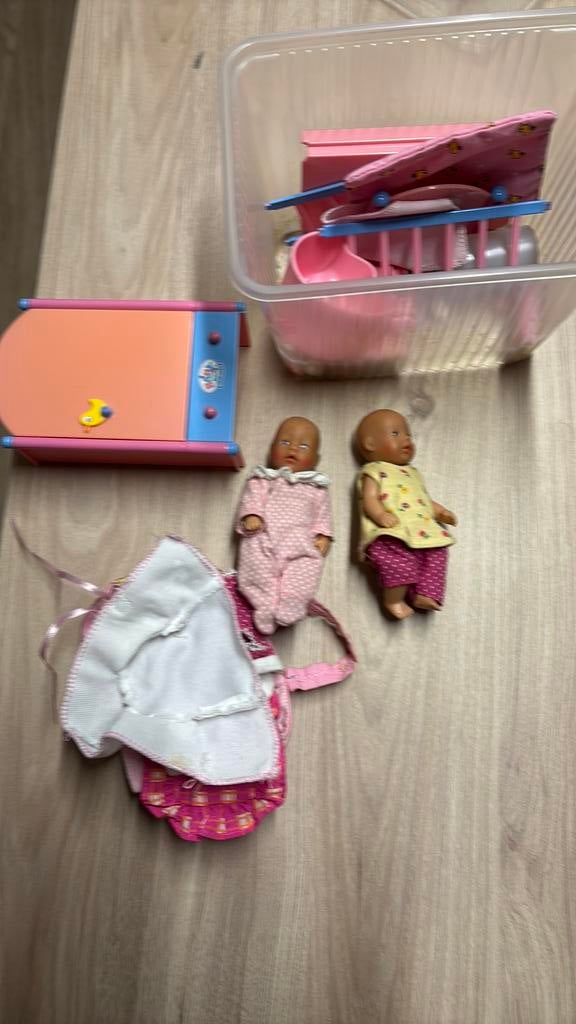 Mini baby born, Kinderen en Baby's, Speelgoed | Poppen, Ophalen, Gebruikt