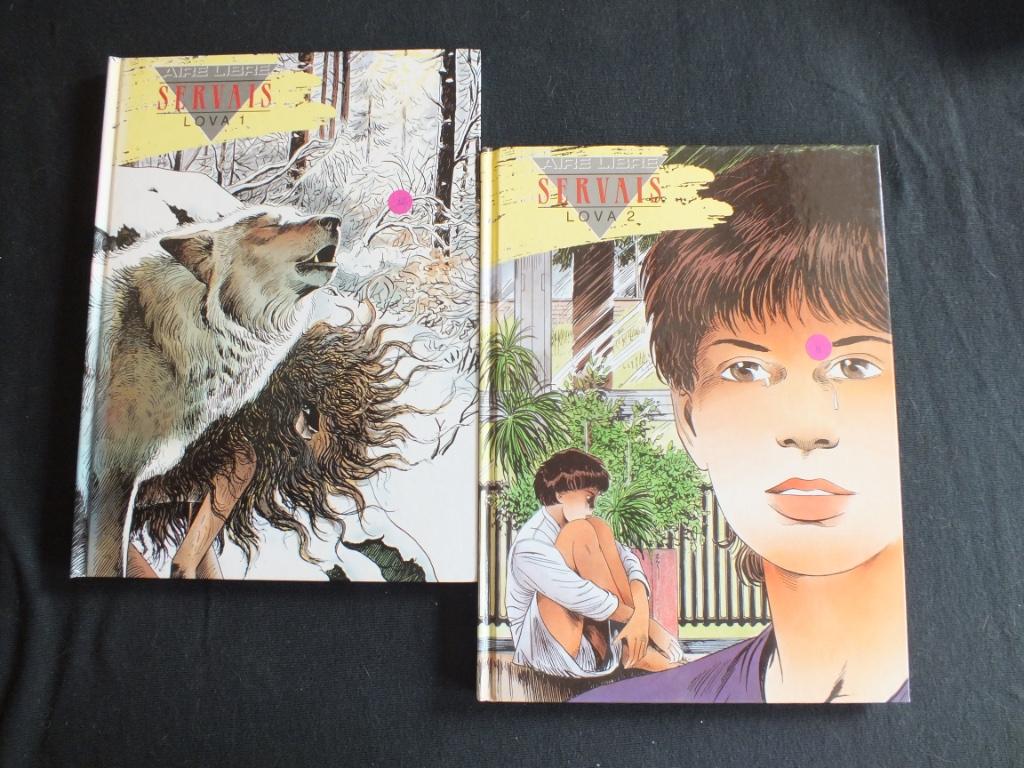LOVA (2 ALBUMS EO).         EDITIONS DUPUIS, Neuf, SERVAIS, Enlèvement ou Envoi, Série complète ou Série