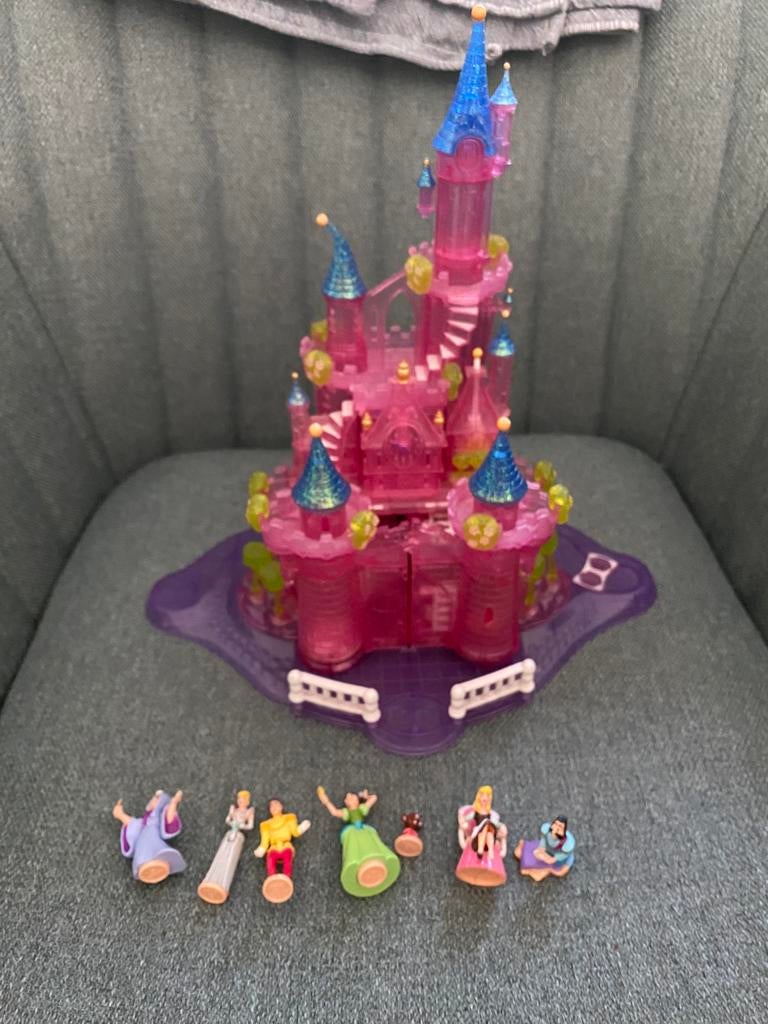 Polly Pocket vintage - Bluebird Disney - Chateau Cendrillon, Enlèvement ou Envoi, Comme neuf