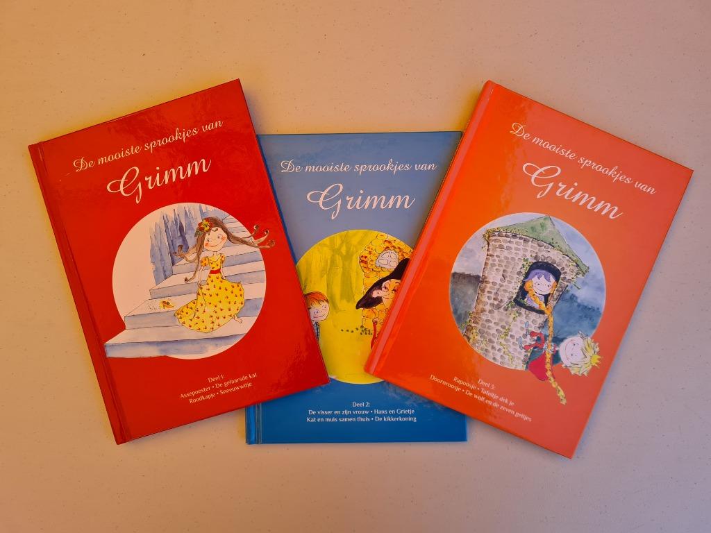 De mooiste sprookjes van Grimm (deel 1-3), Boeken, Ophalen of Verzenden, Nieuw, Grimm, Sprookjes